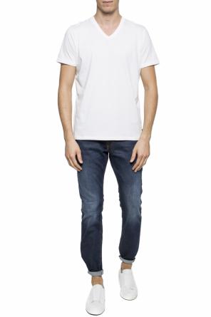 T-shirt with a v-neckline, zdjęcie 2 T-shirt with a v-neckline od Diesel